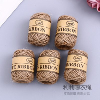 Hemp Rope Gift Paper Rope Gift Packaging Paper Hemp Rope Gift Packaging Material Rope Decorative Accessories