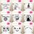 2020 Decorative stickers, decorative stickers, characters, creative stickers, refrigerator stickers, gifts