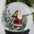Manufacturers direct foreign trade music spring Christmas traditional water polo black base lovely Santa Claus