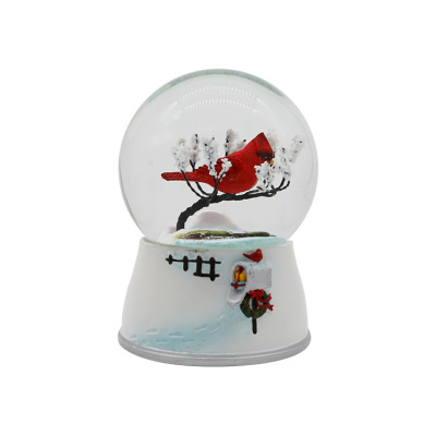 Music Spring Traditional Water Polo Christmas Bird Crystal Ball Birthday gift Crystal ball