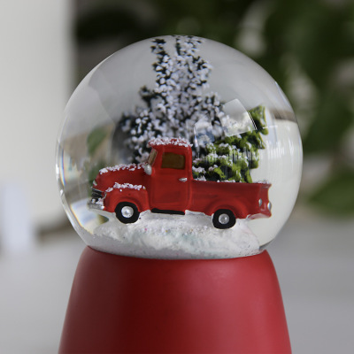 Factory direct foreign trade music spring Christmas traditional water polo pickup truck