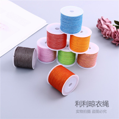 DIY Handmade Red Rope Thread for Braid Material Chinese Knot Wire Thread for Braid