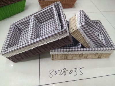 Handmade Woven Pu Grass Storage Lou