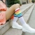 Mixed Fashion Knee Length Socks Factory Direct Sales Candy Color Female Calf Socks Stockings Bunching Socks