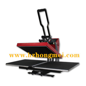  High Efficiently Fast Moving Two Location Heat Press Machine