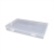 X63-04 Mask box Portable PP transparent plastic box Student mask storage box is dustproof and moisture-proof and easy to carry
