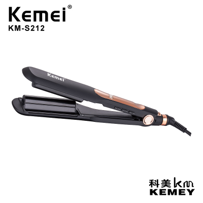 Cross-Border Factory Direct Sales Kemei KM-S212 Women's Hair Curler LCD Display Six-Gear Heating