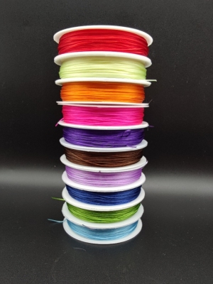 Imported Stretch Wire 10 m Mixed color Beaded Wire DIY Manual