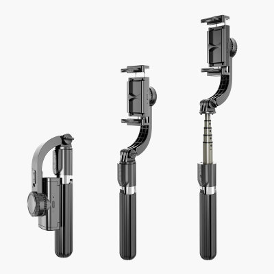 Hand-held stable Bluetooth single spindle head video broadcast anti-shake shooting pod stand