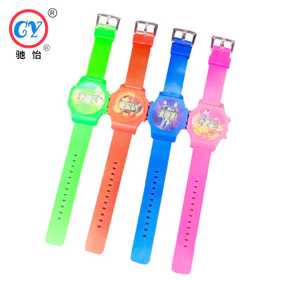 Chi Yi fashion graphic children electronic watch wrist decoration children electronic watch manufacturers direct sale