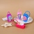 Dinosaur Unicorn eco-friendly PVC perfume Set Cartoon Wash-free hand lotion Set Portable 30ml Trapezoidal Set