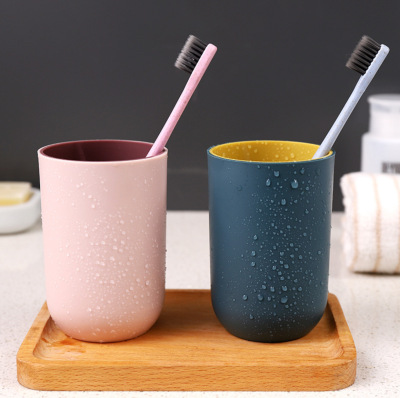 Creative simple cleaning cup Household toothcup Lovely URN lovers convenient Student Mouthwash Cup