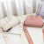 Creative new 2020 web celebrity women's saddle bag woman cross-body bag solid color girl style can be a substitute hair