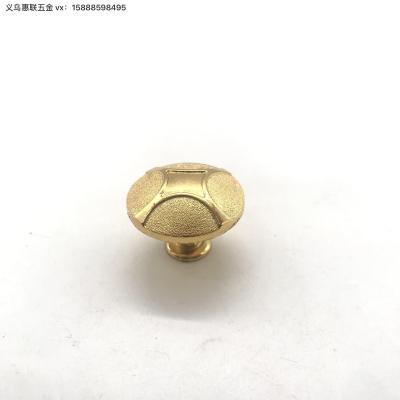 Factory Direct Sales New Chinese Style Single Button Handle Cabinet Wardrobe Hardware Cabinet Door Drawer Furniture Handle