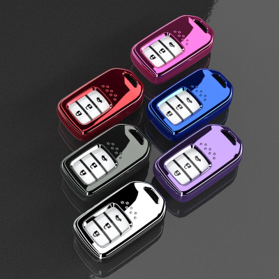 Applicable to Dongfeng Honda Car Key Case 10 Generation Civic Accord Key Case TPU All-Inclusive Key Case