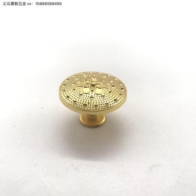 Spot goodsFactory Direct Sales New Chinese Style Single Button Handle Cabinet Wardrobe Hardware Cabinet Door Drawer Furniture Handle