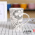Large Capacity Mug Creative Color Painted Ceramic Cup Milk Cup Coffee Cup Accompanying Water Tea Cup