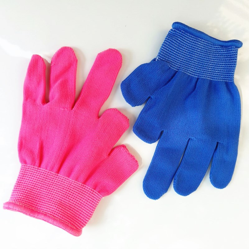 儿童尼龙露两指手套幼儿园小孩劳动园艺摘水果画画写字薄木工手作