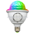 LED Bluetooth music colorful small magic ball light bulb sound control remote control music light bulb  atmosphere light