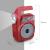 MS full-plastic 3-inch seven-color Bluetooth card speaker outdoor radio portable card portable stereo with flashlight