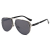 New vintage punk steam sunglasses spring sunglasses European and American trend round metal sunglasses
