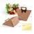 Wholesale Custom Logo Small Premium Gift Paper Packaging Bags Kraft Paper Gift Bag with Bowknot