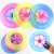 New LED with Wind Leaf Flash Frisbee Beach Square Luminous Toy Flash UFO Outdoor Sports Frisbee