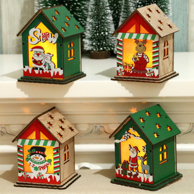 Christmas Tree house Children's DIY Christmas Tree refers to cabin