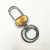 9940 rubber face car label double ring key chain Pet chain luggage chain metal key chain key chain accessories