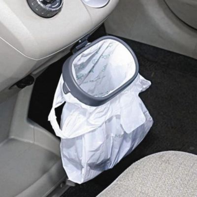 Paper Box Car Rubbish Bag Holder/Frame 100G Storage Bag Clip Rubbish Bag Holder Car Storage Bag Rack