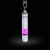 At010 Prismatic Anti-Static Keychain Static Discharger Electrostatic Rod for Car Removing Static Electricity Black, Blue and Purple 30G