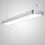 Rounded Led Office Lighting Ceiling Lamp Conference Room Shopping Mall Supermarket Dining Room and Study Room Engineering Rectangular Chandelier