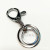 Factory direct 6620 double ring key chain pet chain case chain metal key chain key chain accessories
