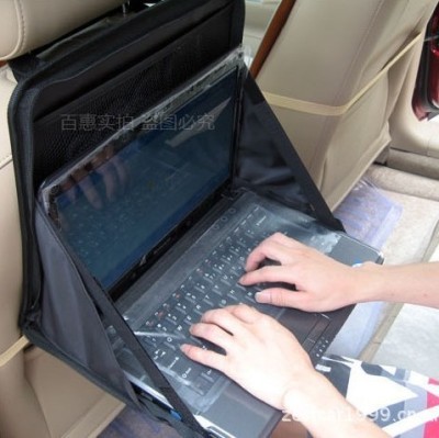 Cloth Computer Desk 790G Factory Direct Sales Car Tablet Backseat Pocket Folding Notebook Bag Plastic Bag