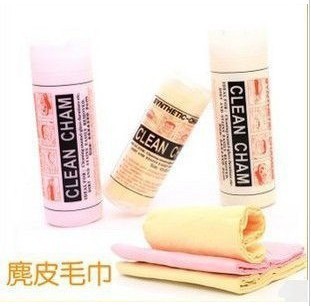 Large a Product Beige High Quality PVA Faux Deerskin Wool Towel 200G Car Cleaning Towel Car Towel Quick-Drying Towel Pet Towel