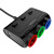 Rocket Charging Car Cigarette Lighter Charger Dual Usb1.1 + 2.1a with Switch Voltage Detection