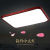 Chinese Style Living Room LED Ceiling Lamp Rectangular Modern Minimalist Solid Wood Room Dining-Room Lamp Creative Bedroom Lamps