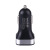 Only Silver Sc622 80G Car Vehicle Charger Dual USB High Power Cigarette Lighter