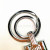 Factory direct 6613 double ring key chain pet chain case chain metal key chain key chain accessories