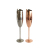 Factory Direct Sales Stainless Steel Bevel Champagne Glass Electroplated Copper Goblet Bar Metal Wine Glass