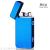 2020 New side open button Double arc lighter metal windproof creative electronic cigarette lighter custom
