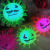 Bacteria glow hairy ball new release pressure toys pinching ball bacteria pressure ball to push hot sales