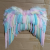 Colorful Angel Feather Wings