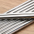 Chinese 304 Stainless Steel Chopsticks Square Hollow Anti-Scald Non-Slip Household Thickened Chopsticks Five Pairs Gift Set