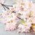 Manufacturers Direct wedding Decoration Lilac Simulation Cross Sakura High-end Wedding Hall Material