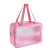 INS Style Super Popular Pu Cosmetic Bag Large Capacity Transparent Travel Storage Bag Wash Bag Portable Waterproof Bag