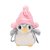 Penguin Series Big Eyes Cute Shoulder Single Cross-Body Bag Nightcap Big Eyes Cute Penguin Bag Mutable Penguin Bag Factory Wholesale