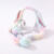 Douyin hot style luminous rabbit earphone plug cute earphone