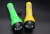 Stall Supply New Biswitch Double Lamp Plastic Small Flashlight Mini Hand-Held Lighting Torch 8587