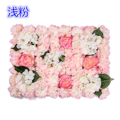 Decoration Hydrangea Dahlia Row Manufacturers Direct Wedding Background Wall Photography props shop decoration